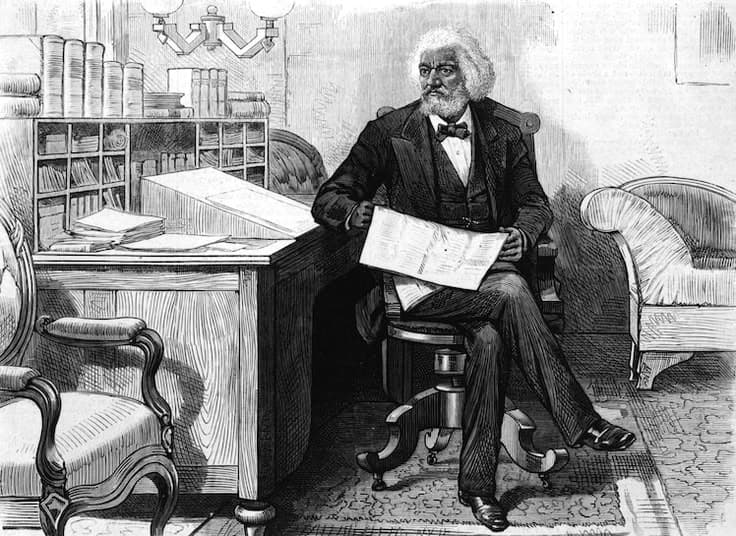 Portrait of Frederick Douglass